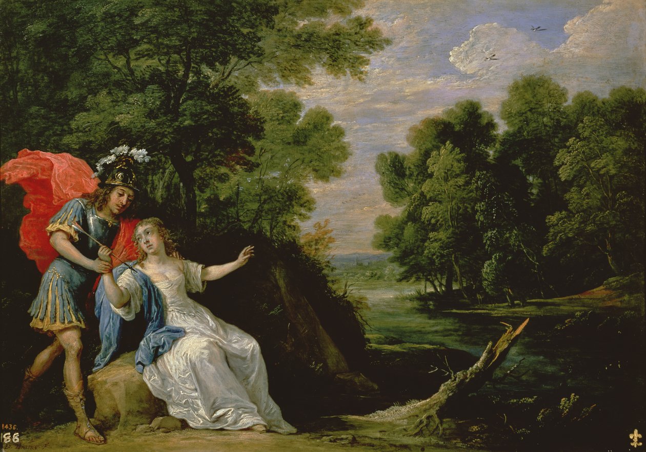 La Réconciliation de Renaud et Armide, 1836 - David Teniers the Younger