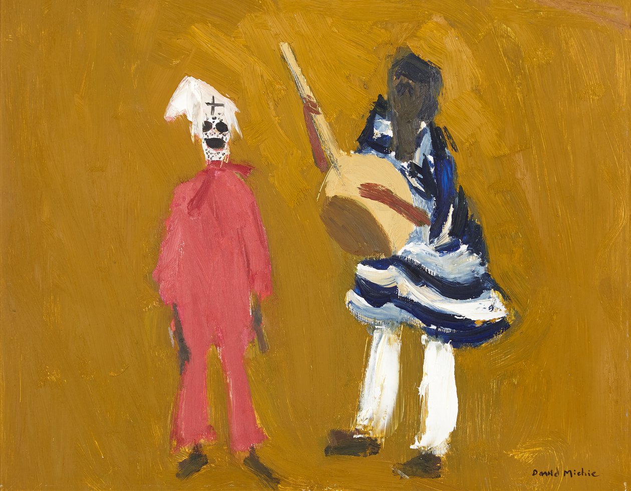 Musicien et clown, Le Grand Ballet du Sénégal - David Alan Redpath Michie
