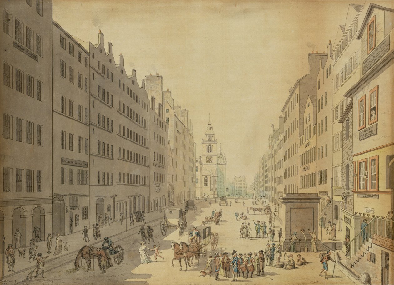 Vue de la High Street d