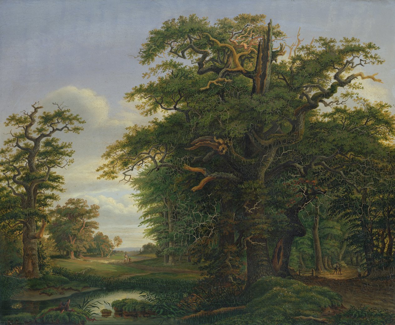 Bois de chêne, 1847 - David Christopher Mettlerkamp