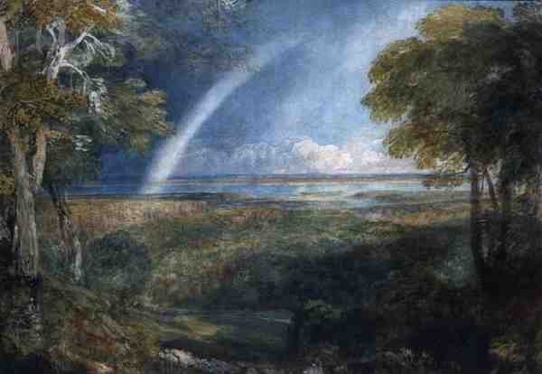 Un arc-en-ciel sur la Severn - David Cox