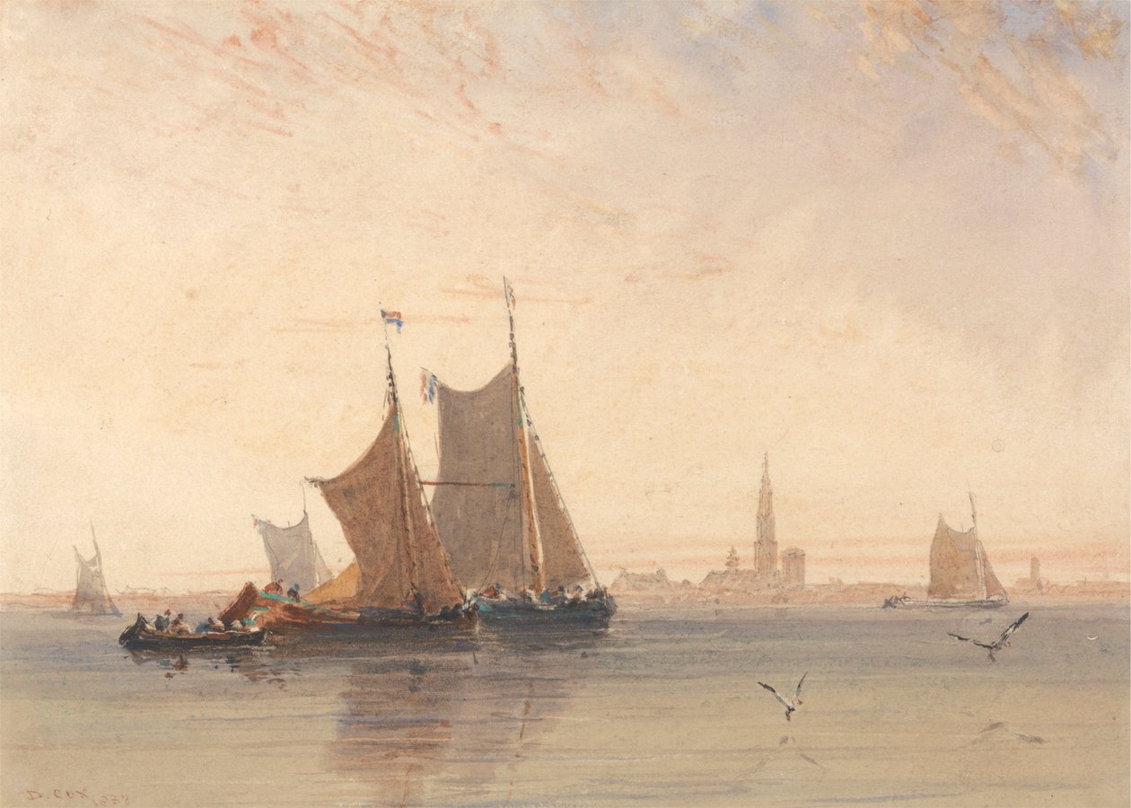 Anvers, matin - David Cox