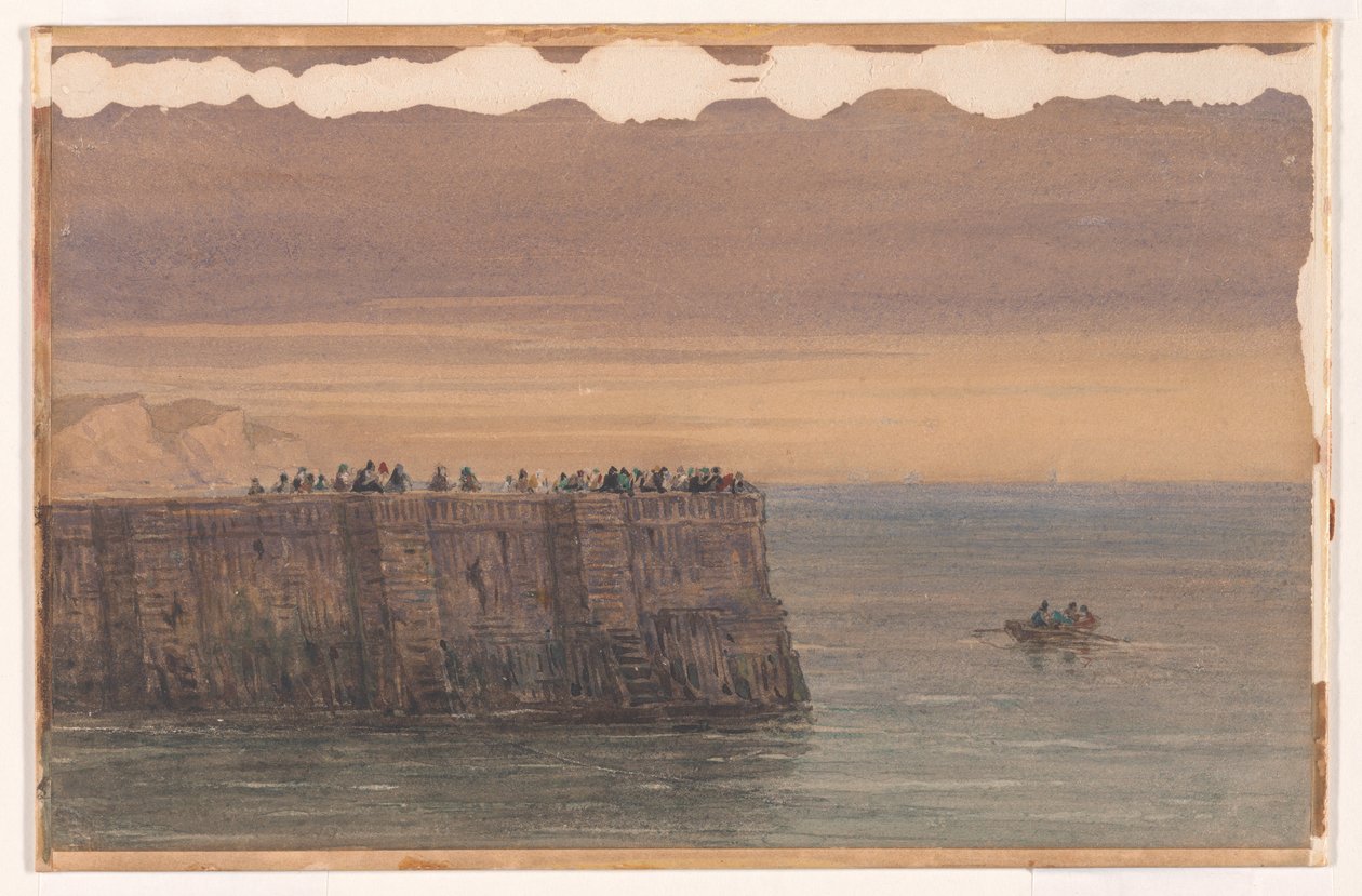 La jetée de Douvres, dans le Kent - David Cox