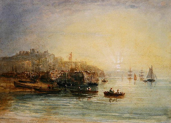 Bateaux de pêche à Douvres - David Cox
