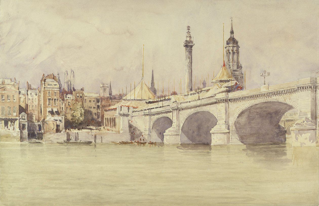 Pont de Londres, 1831 - David Cox