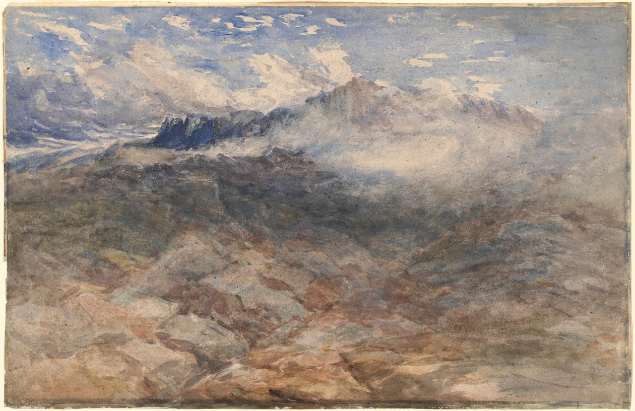 Hauteurs montagneuses, Cader Idris - David Cox