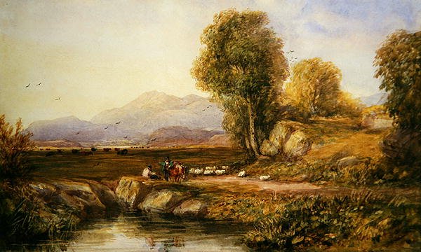 La vallée de Conwy - David Cox