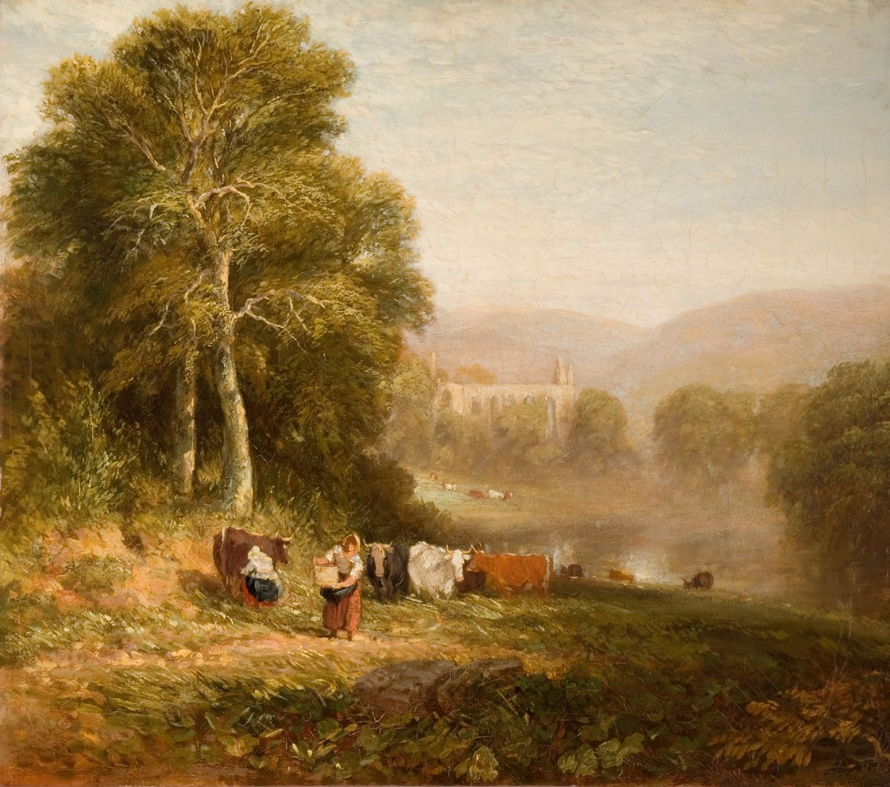 Abbaye de Bolton, 1844 - David Cox the elder
