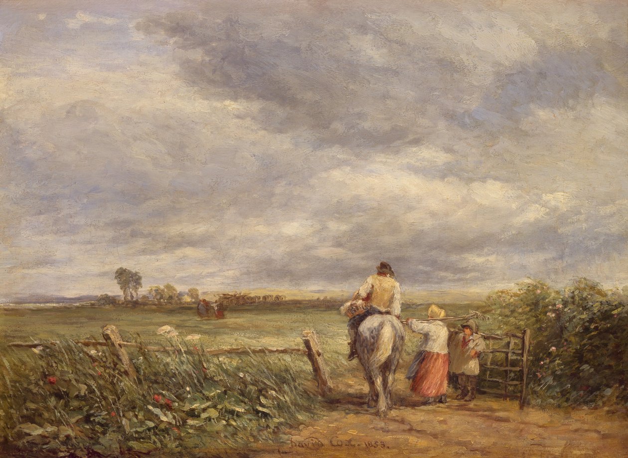 Aller au Champ de Foin, 1853 - David Cox the elder