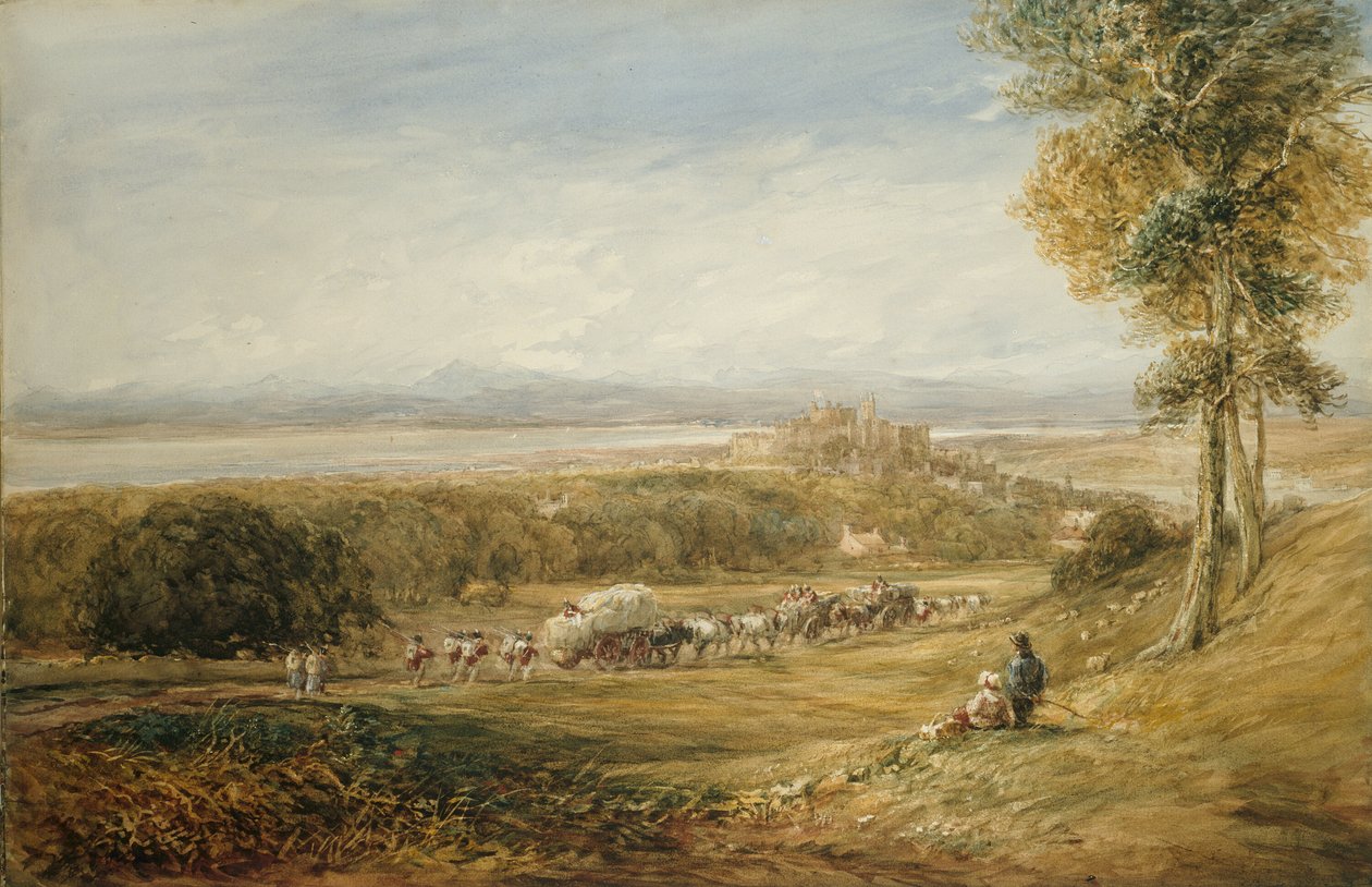 Lancaster : Paix et guerre - David Cox the elder
