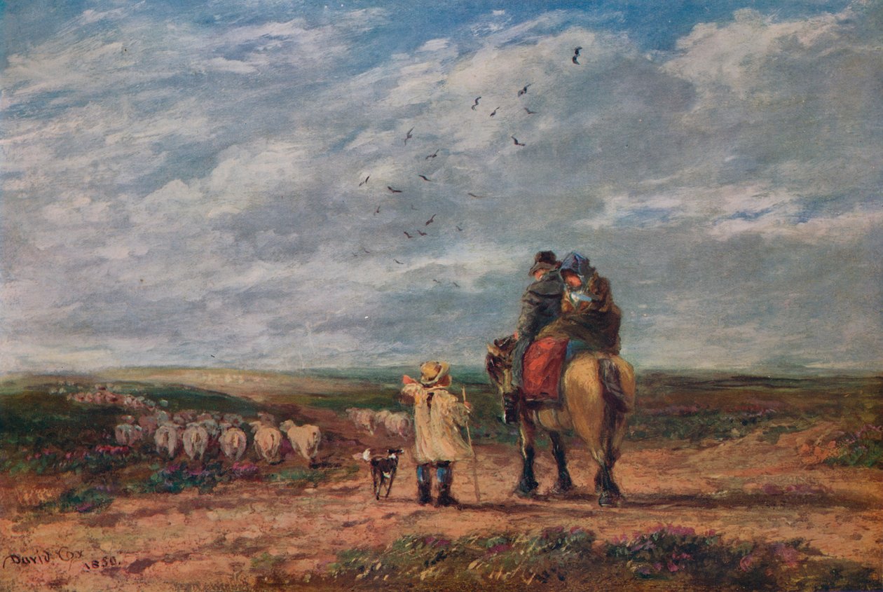 Le carrefour, 1850 - David Cox the elder