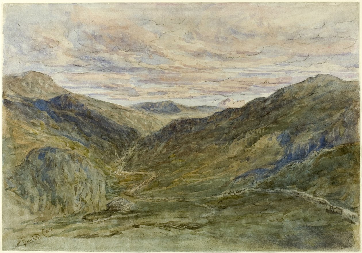 Voir en Pays de Galles - David Cox the elder