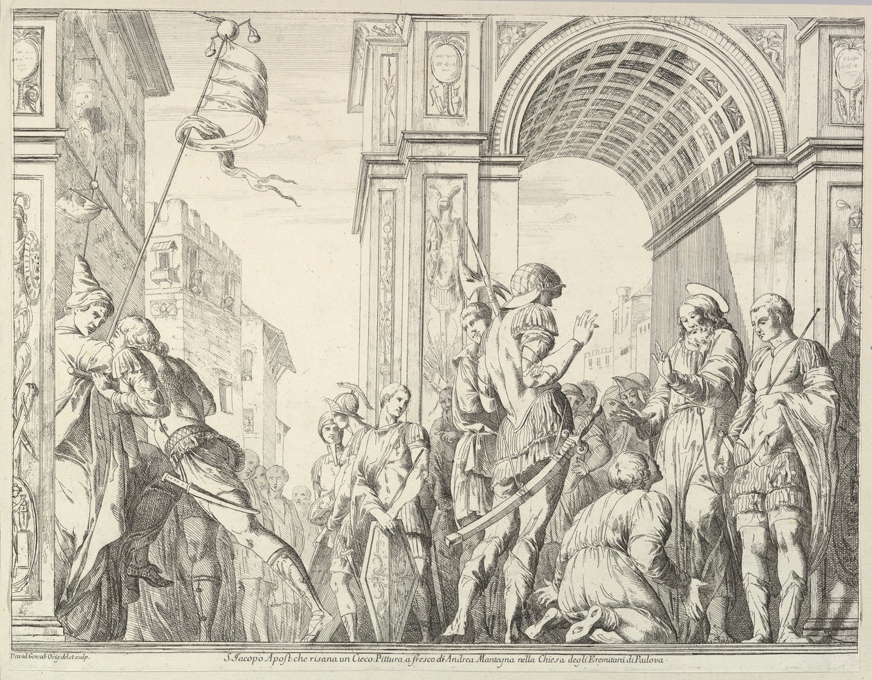 Saint Jacques Guérit un Aveugle, de L