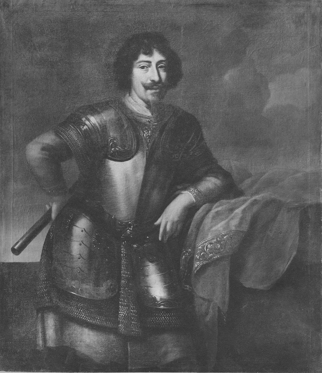 Homme inconnu, peut-être Johan Adolf, duc de Holstein-Sonderburg-Plön - David Klöcker Ehrenstrahl