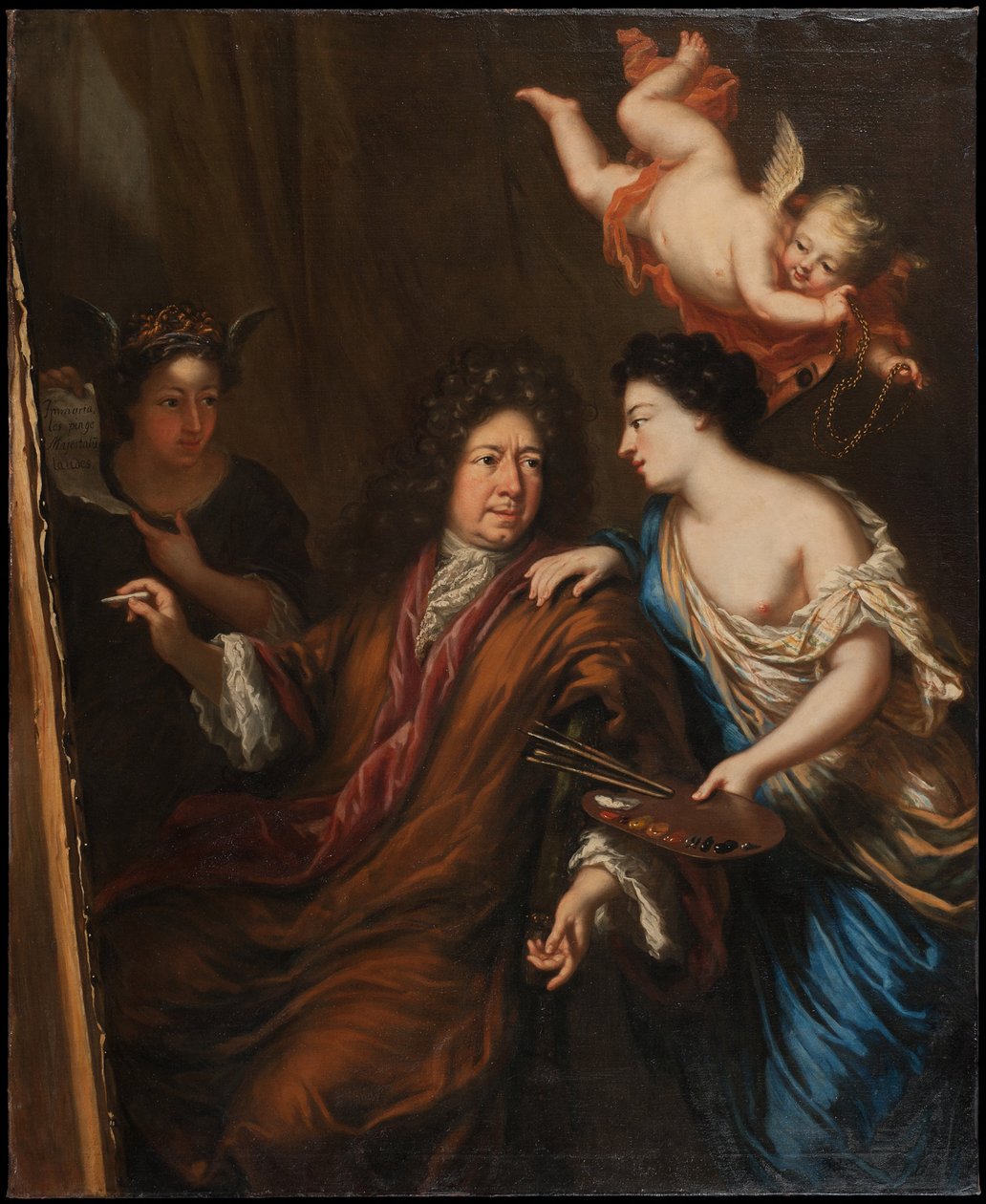 Autoportrait avec allégories - David Klöcker Ehrenstrahl