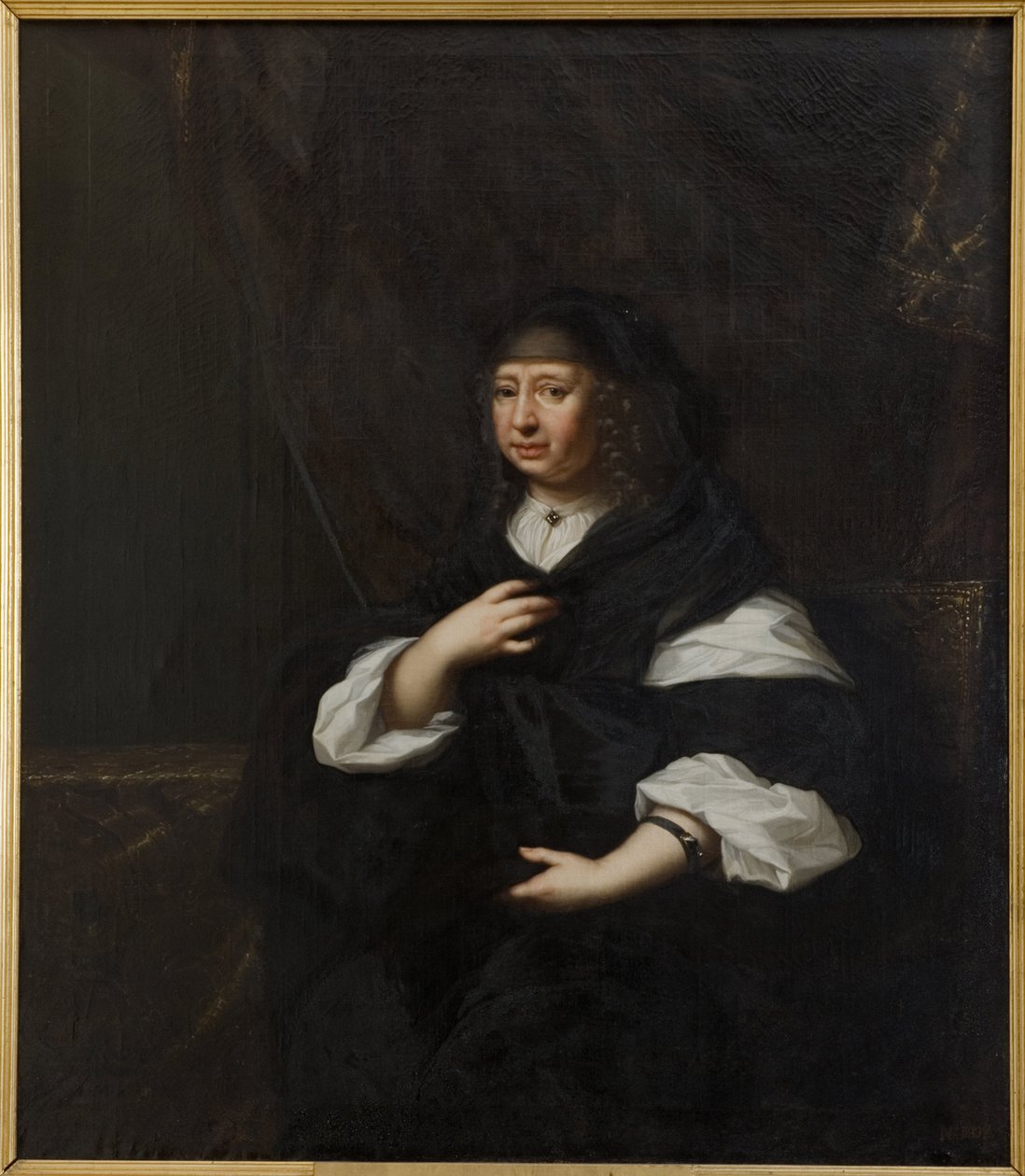 Marie Élisabeth de Saxe, duchesse consort de Holstein-Gottorp - Portrait par David Kloecker Ehrenstrahl - David Klöcker Ehrenstrahl