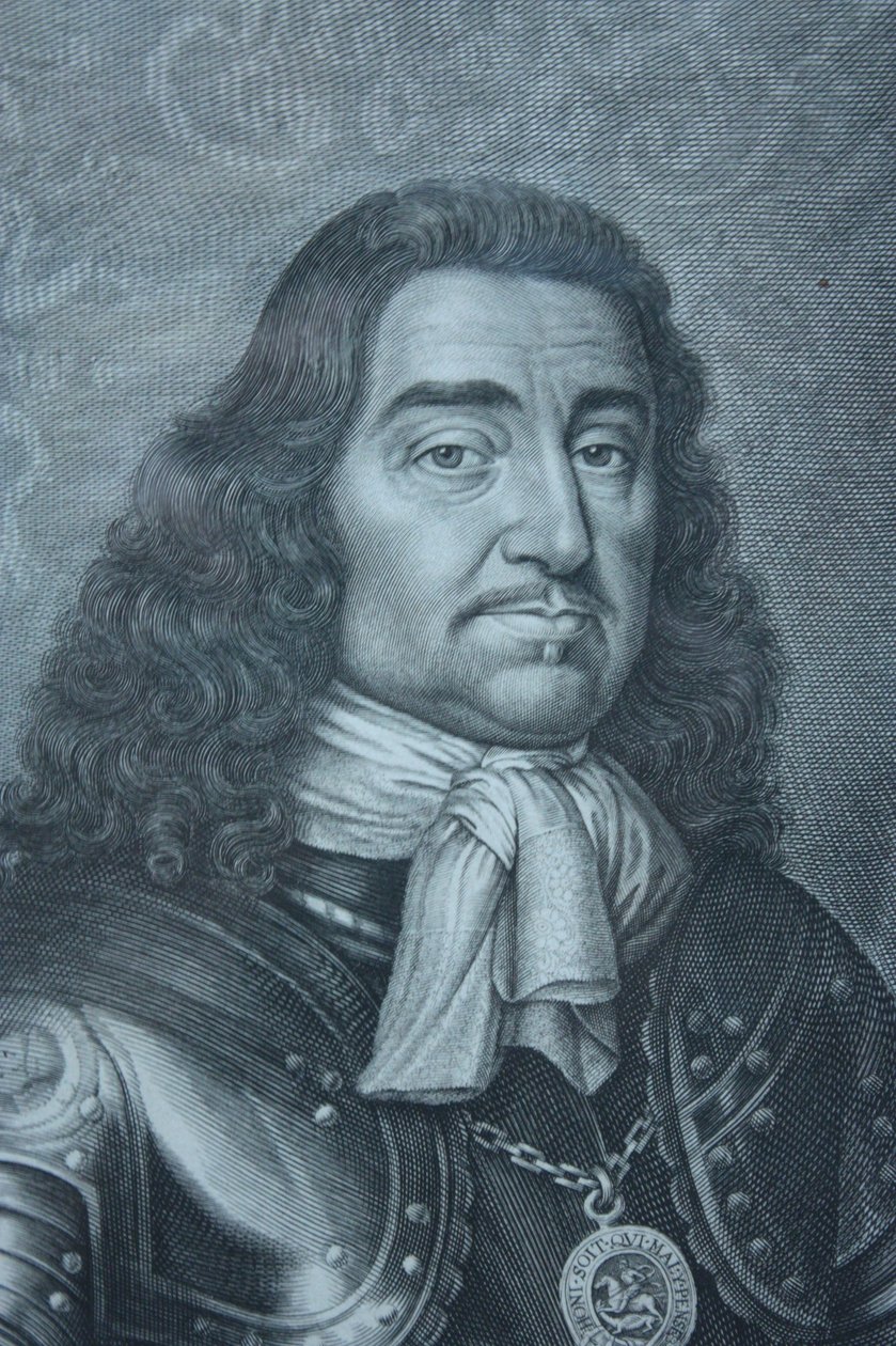 Le général Monck tel que gravé par David Loggan, 1661, National Portrait Gallery, Londres - David Loggan