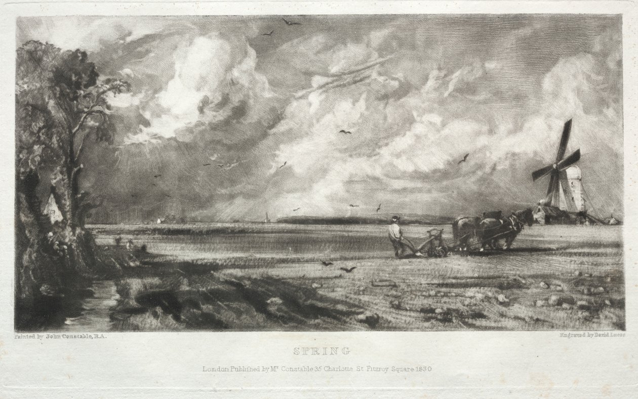 Divers sujets de paysage, caractéristiques du paysage anglais d