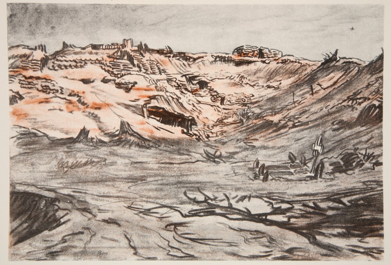 Une carrière près de Mouquet Farm, illustration de 
