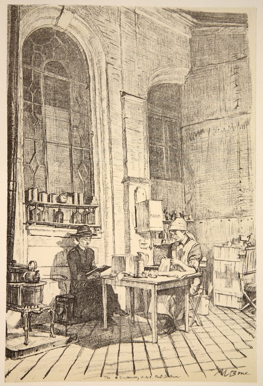 Une station de repos VAD, illustration de 