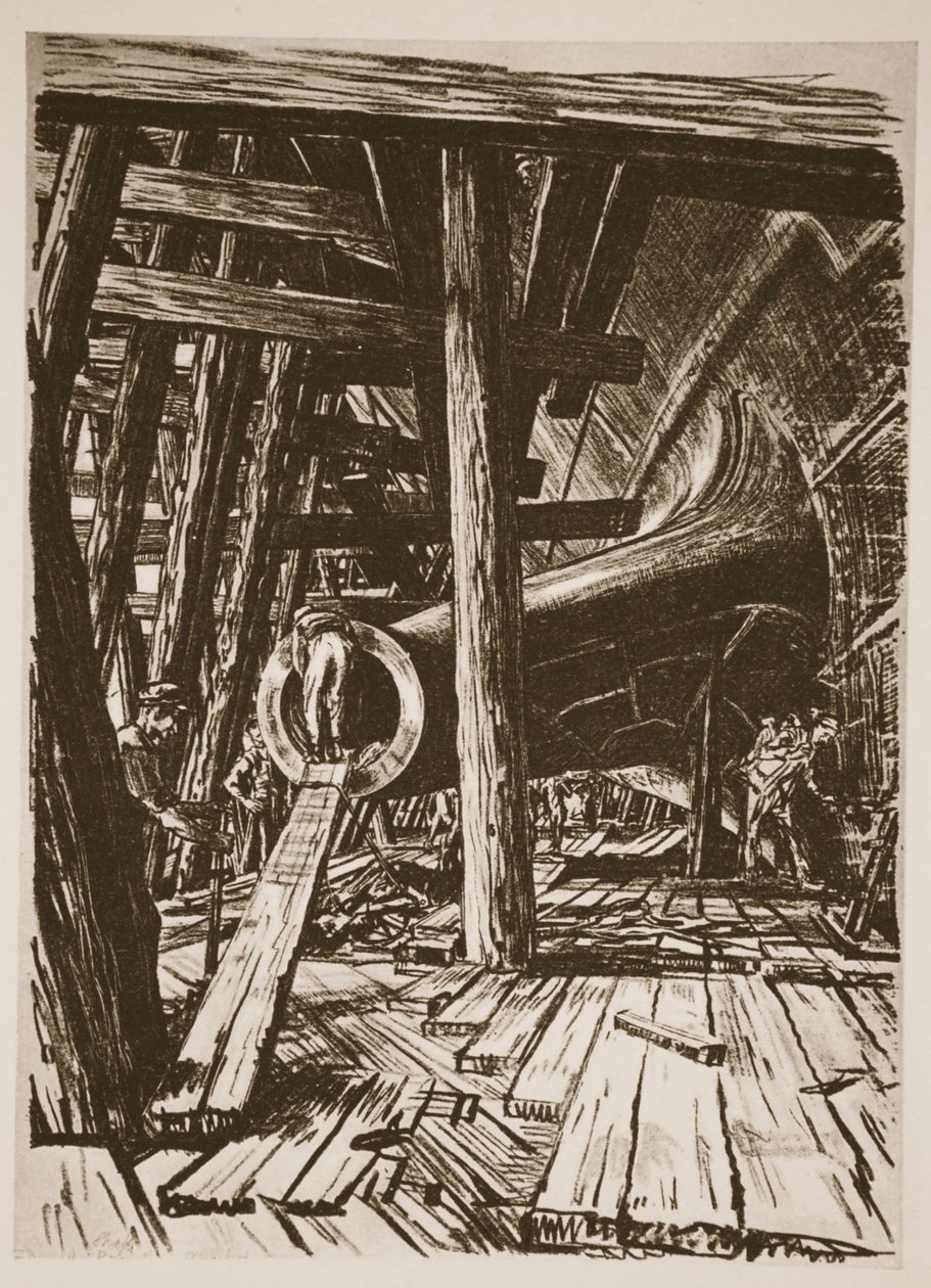Un support de mât, illustration de 