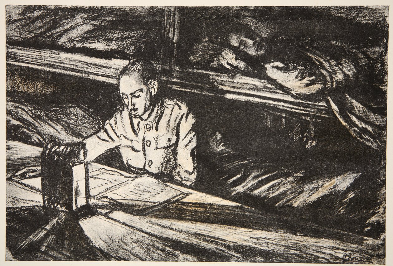 Sur un navire-hôpital la nuit : l