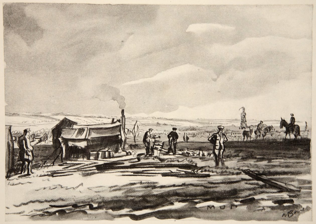 Sur la Somme : Boue, illustration de 