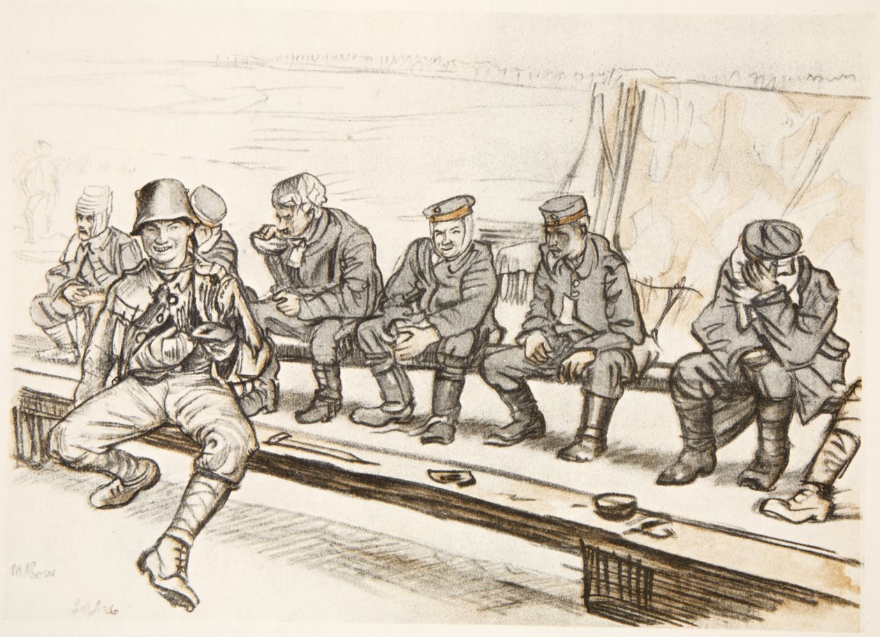 Le guerrier heureux, illustration de 