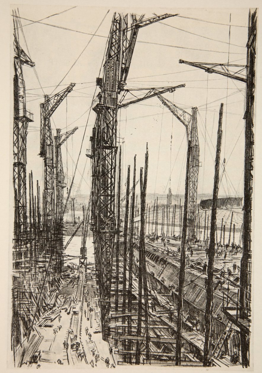 Les sept grues, illustration de 
