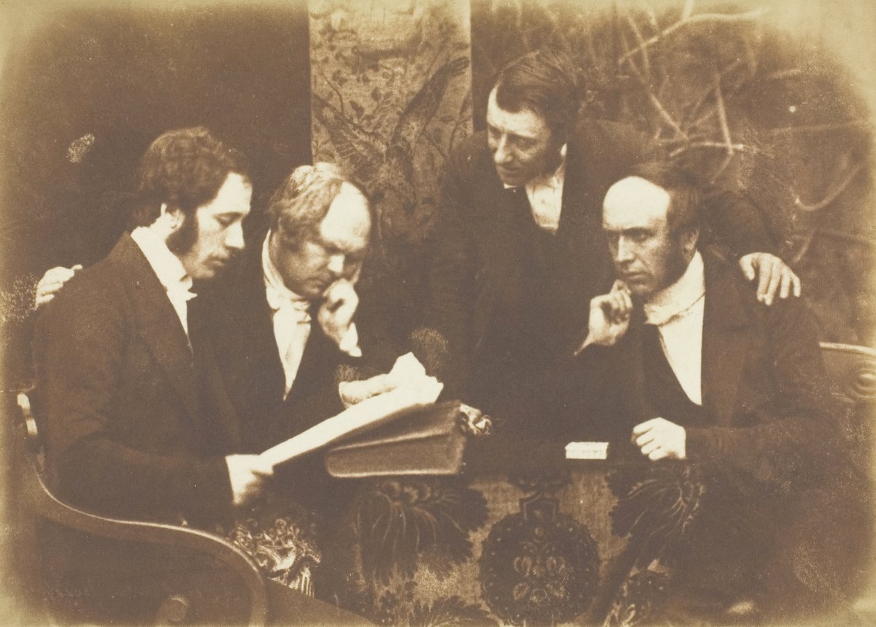 Presbytère de Dumbarton, 29 mars 1845 - Hill and Adamson