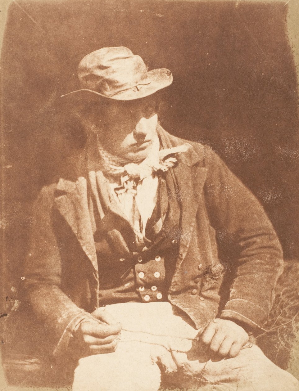 Pêcheur de Newhaven - Hill and Adamson