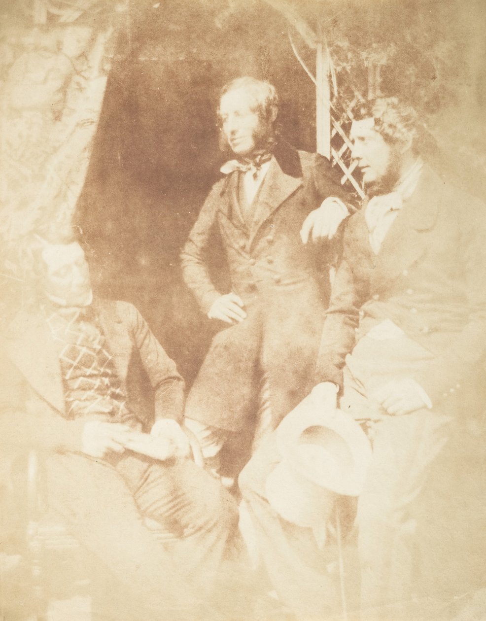 Ogilvie Fairly, Capt. Hamilton, et Gilmore, 1843-47 - Hill and Adamson