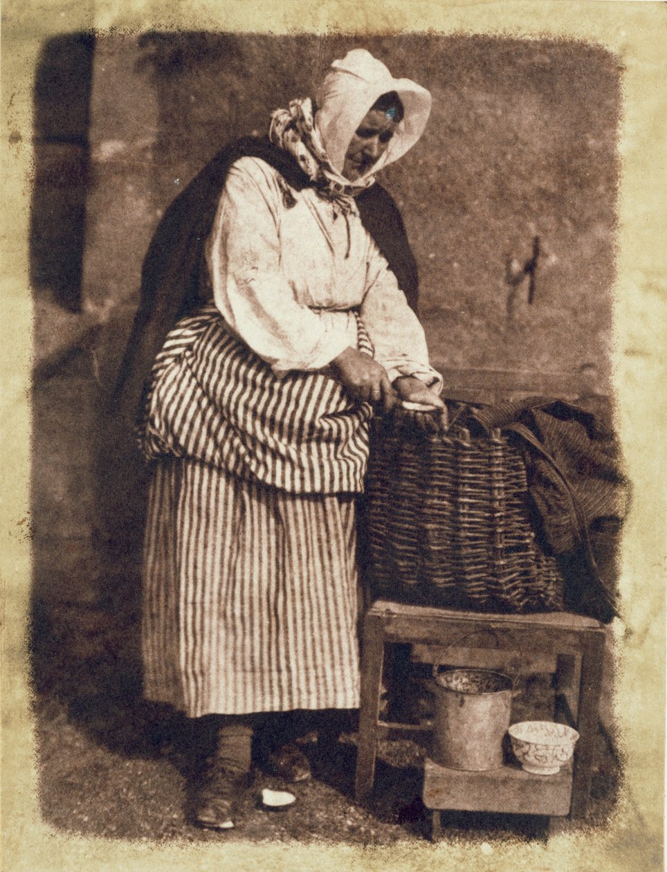 Femme aux huîtres, 1843-47 - David Octavius Hill
