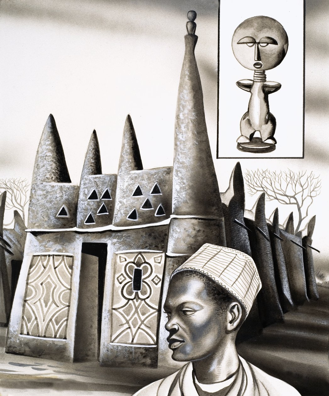 Maisons primitives : Pinacles de plâtre - David Pratt