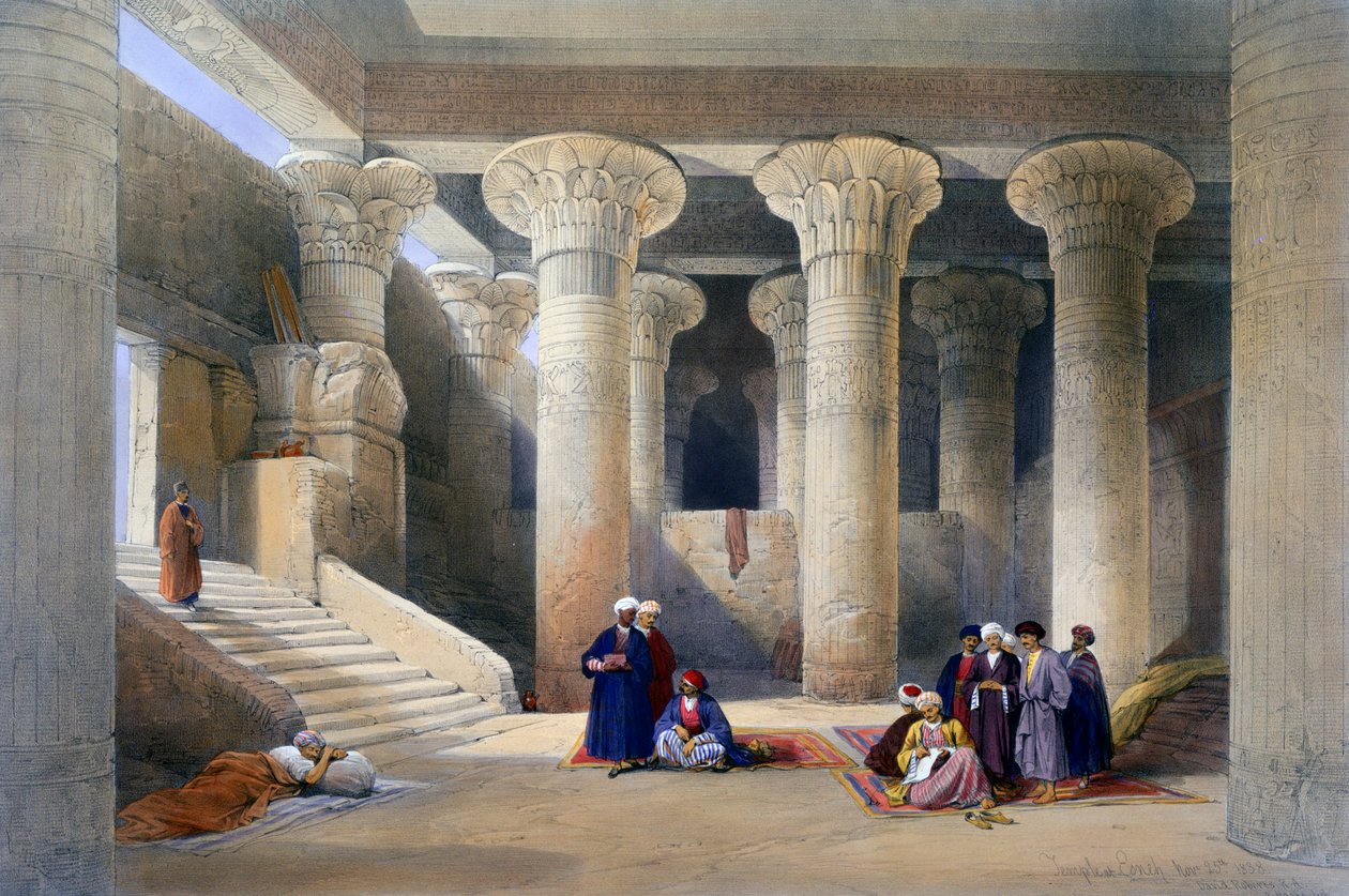 Intérieur du temple d