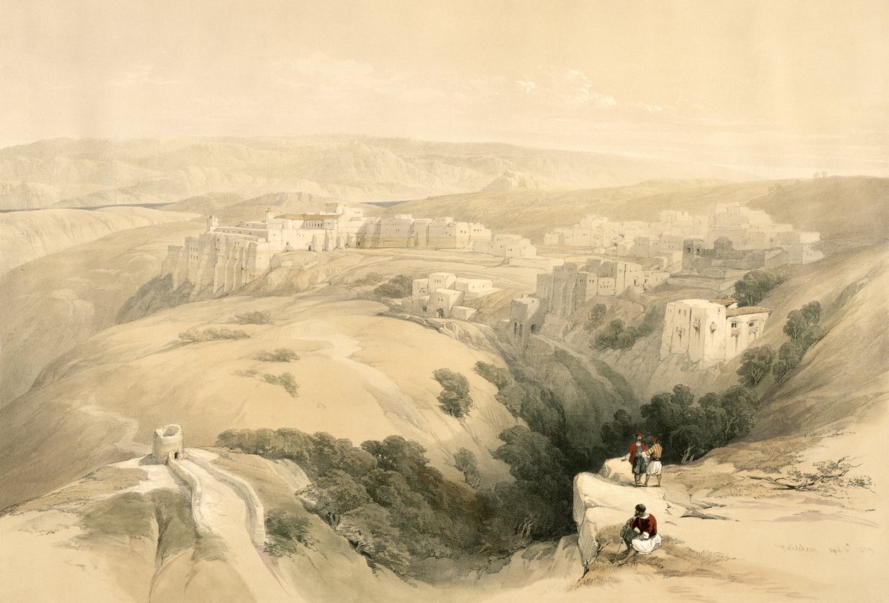 Bethléem, 6 avril 1839, planche 85 du Volume II de 