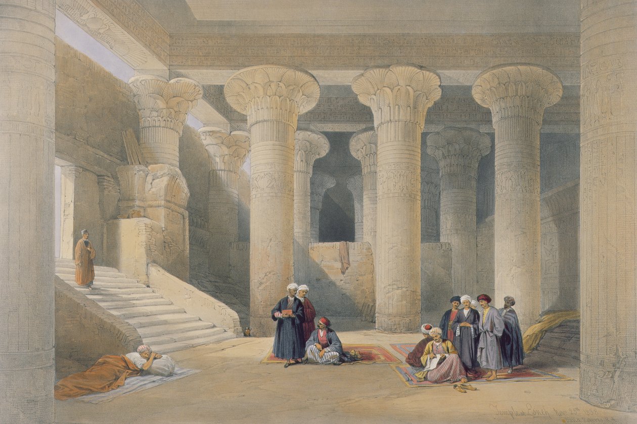Intérieur du temple d