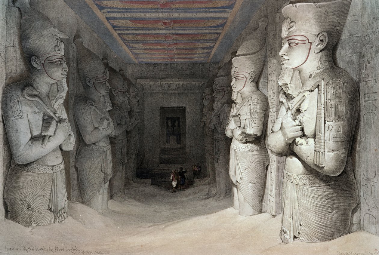Intérieur du temple d