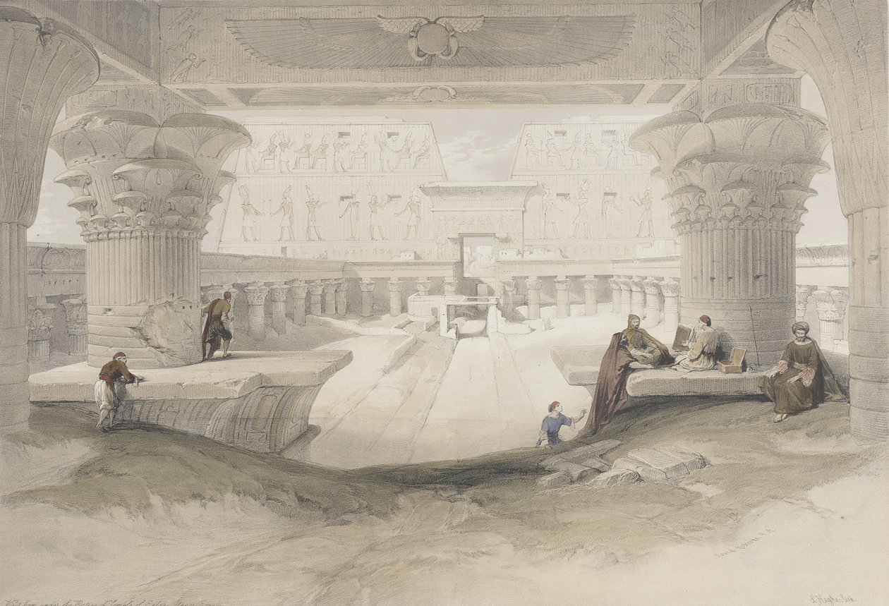 Portique du temple d