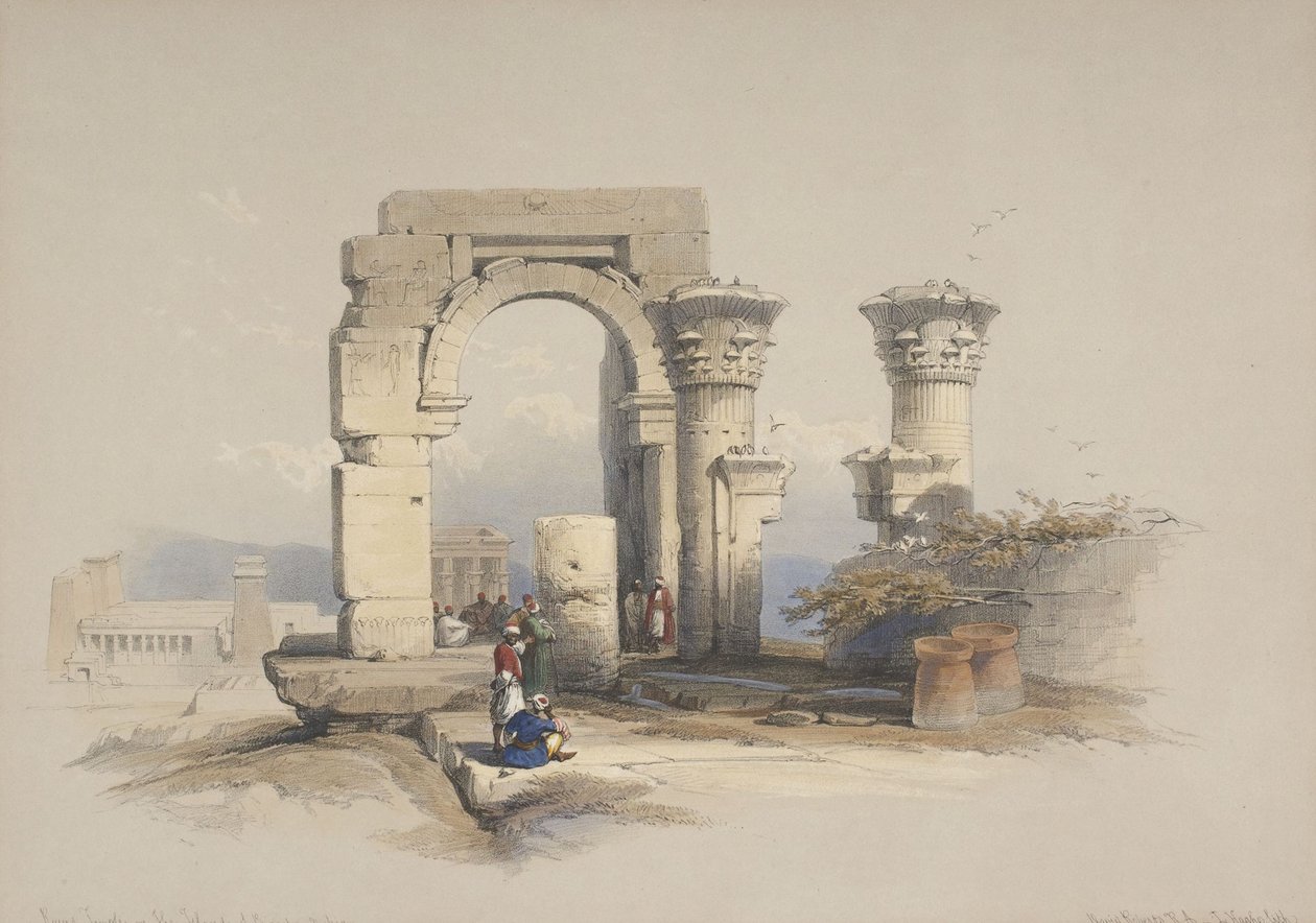 Ruines, temple de l