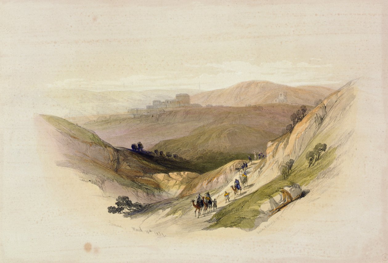 Ruines de Semua, 16 mars 1839 du Volume 1 de 