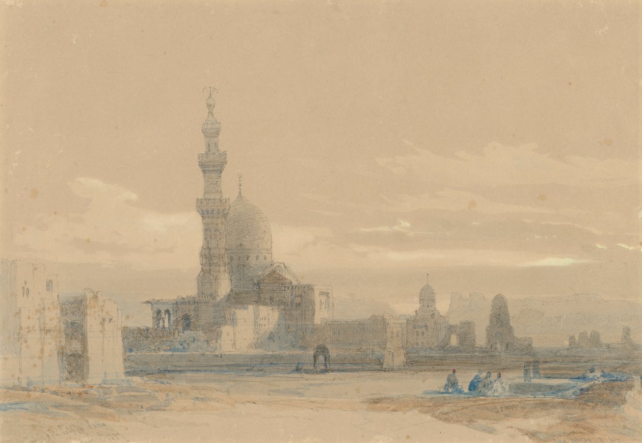 Les tombes des califes, Le Caire - David Roberts