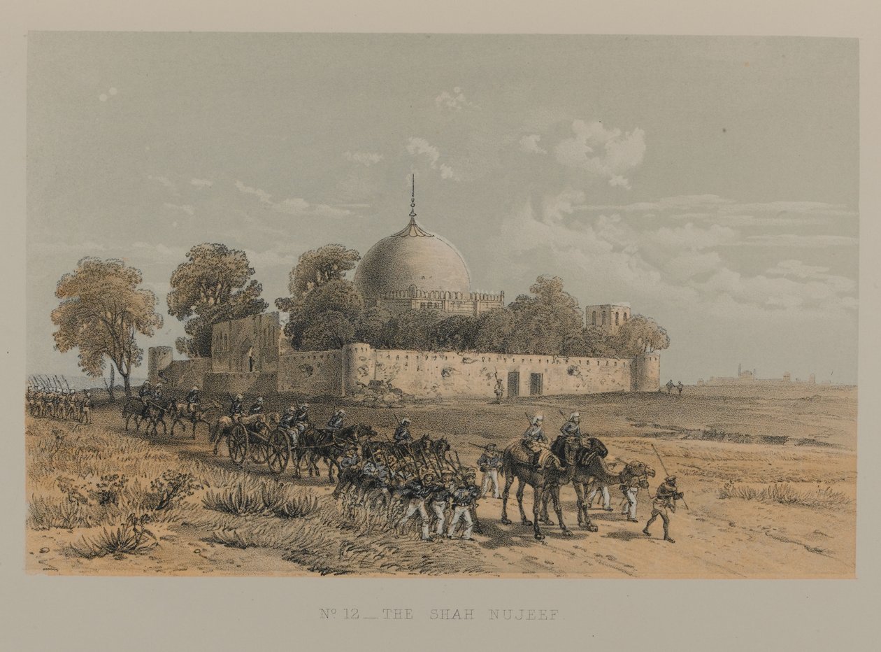 Le Shah Nujeef, Lucknow - David Scott Lieutenant Colonel (after) Dodgson