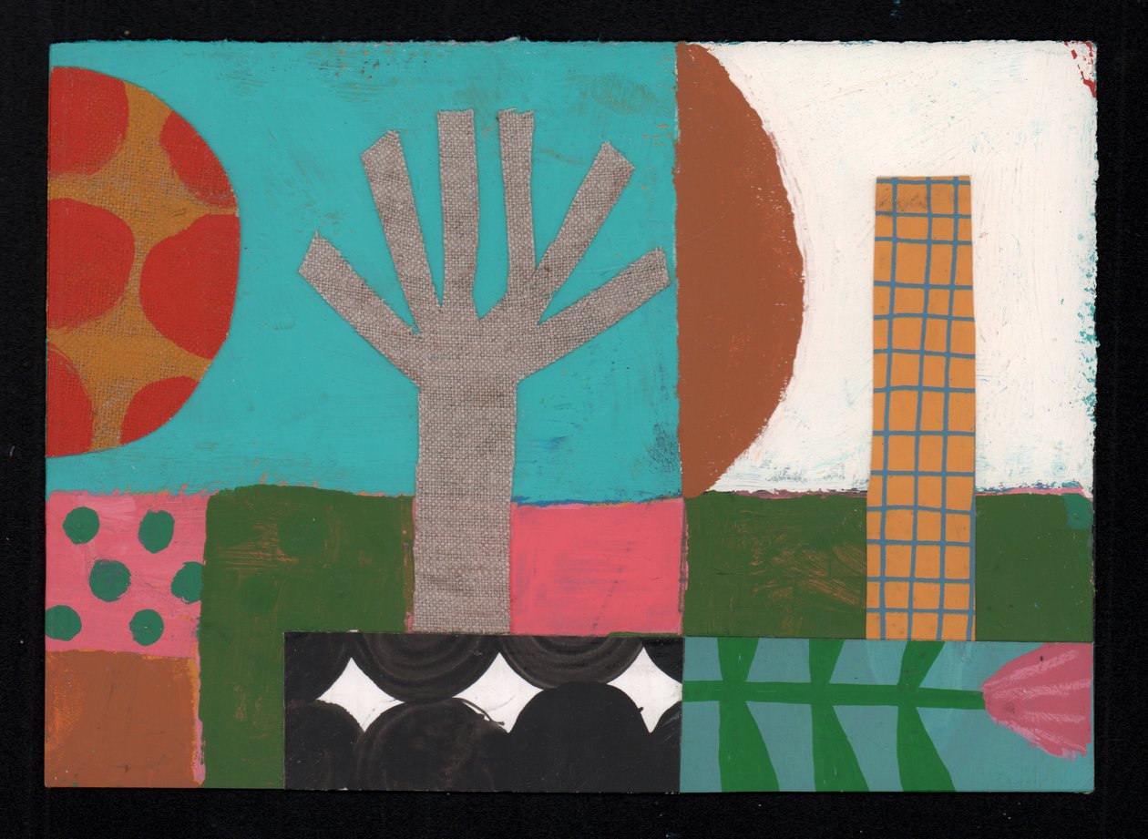 Arbre fruitier au coucher du soleil - David Shillinglaw