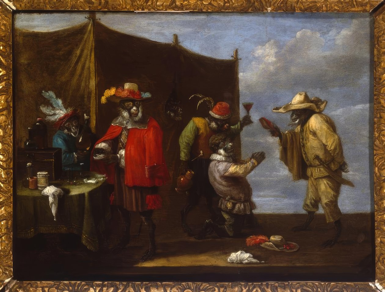 Singerie - David Teniers the Younger