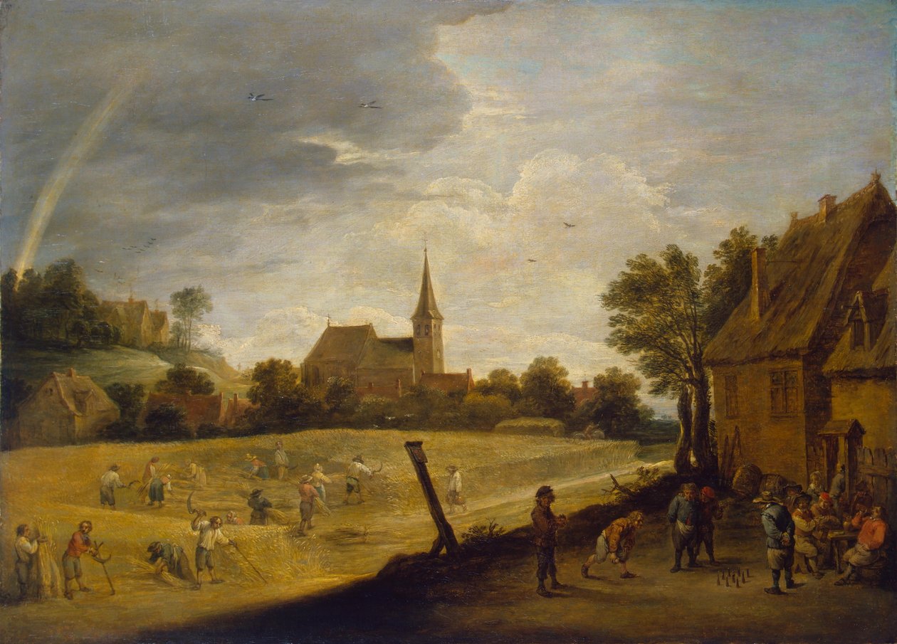 Récolte - David Teniers the Younger