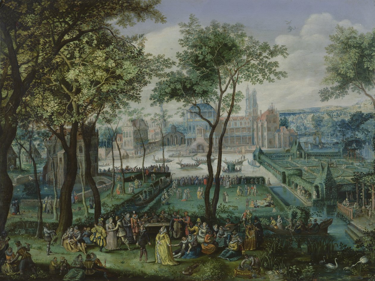 Une grande fête - David Vinckboons