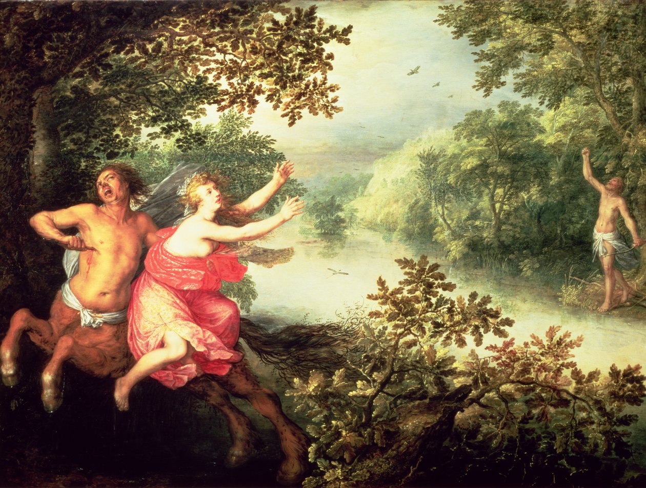 Hercule, Déjanire et le centaure Nessus, 1612 - David Vinckboons