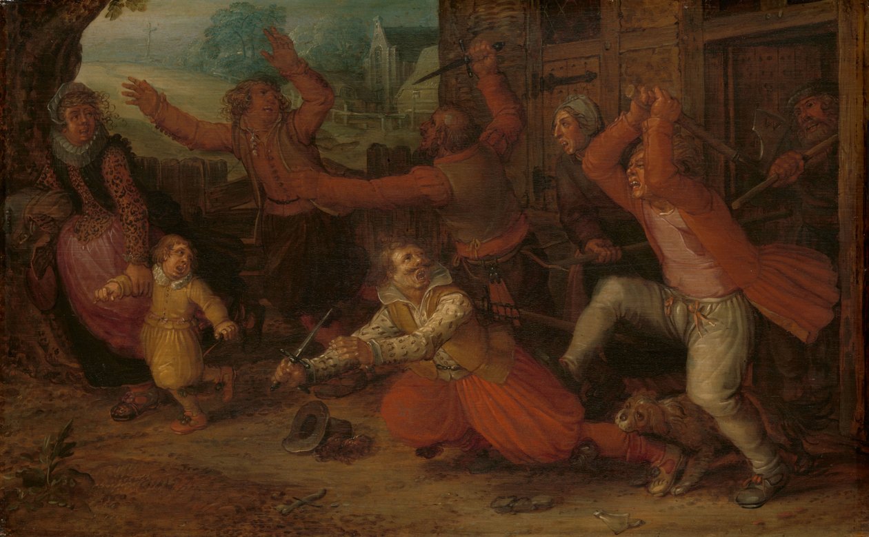 Le plaisir du paysan - David Vinckboons