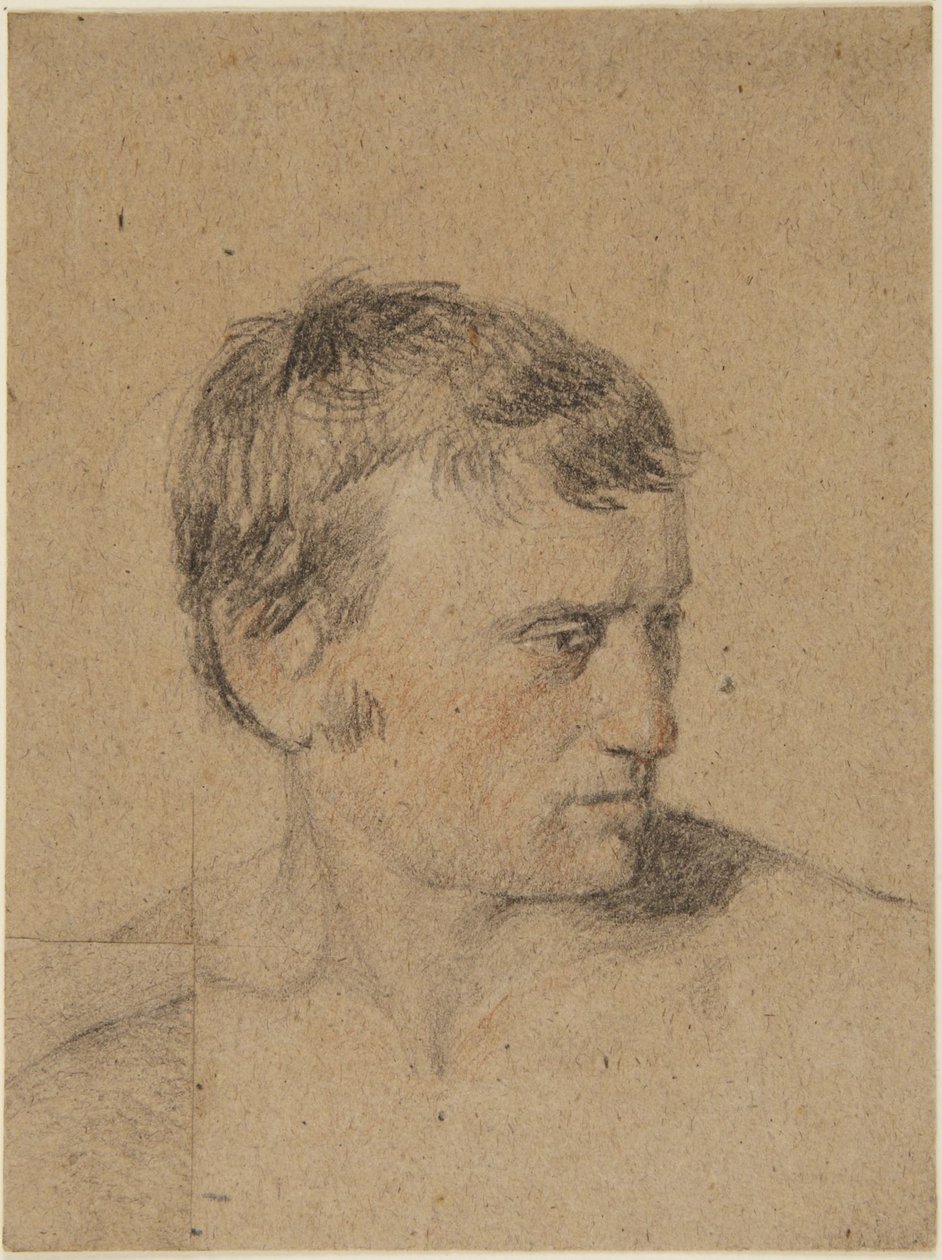 Étude pour le roi Alfred dans la chaumière du gardien de vaches - David Wilkie